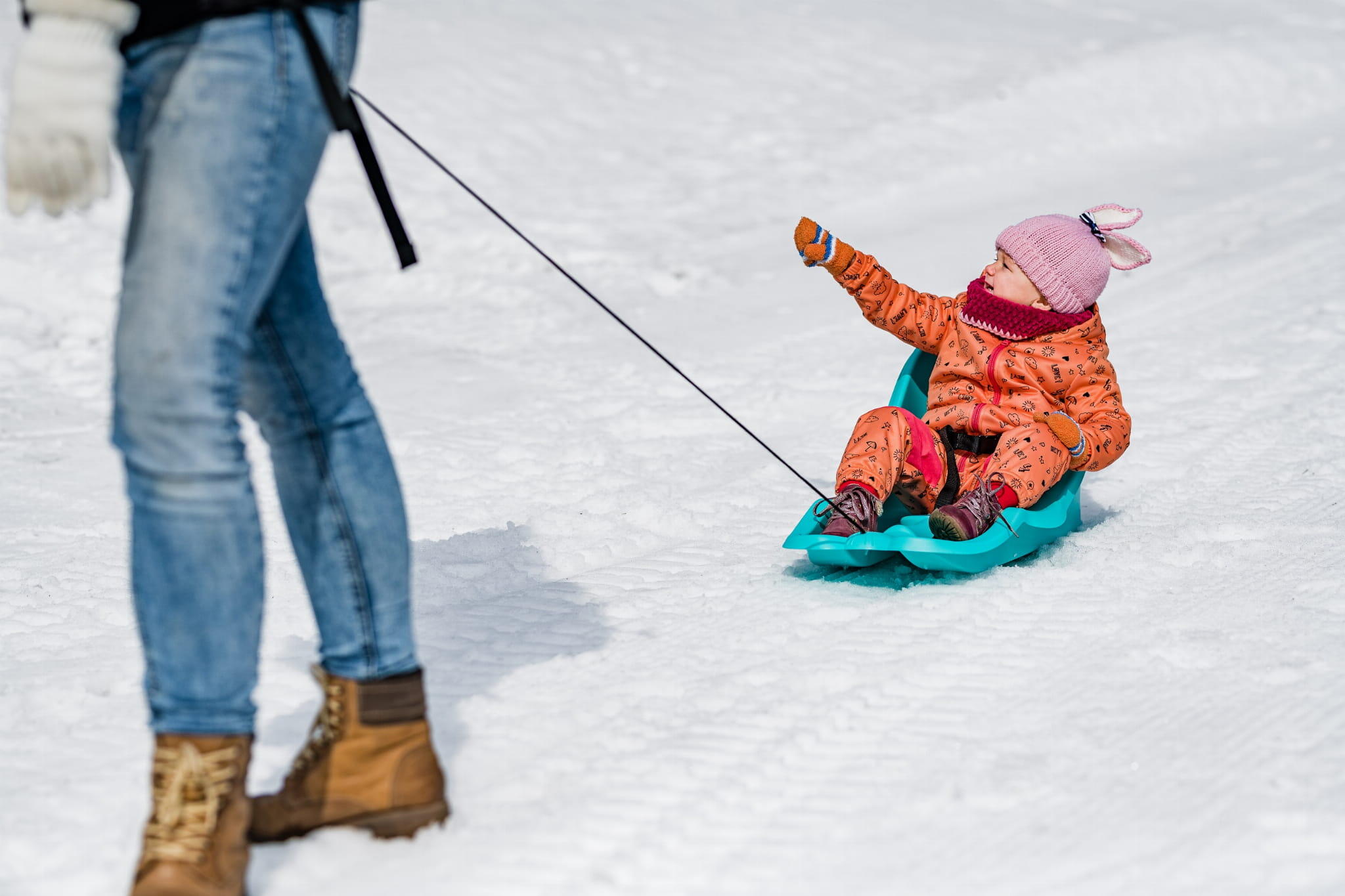 Babyschlitten  Baby Rider  pink 4/7
