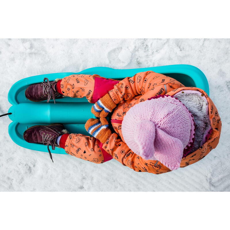 Sanie Gizmo Riders Baby Rider Mint Orange HDPE capacitate 25 kg