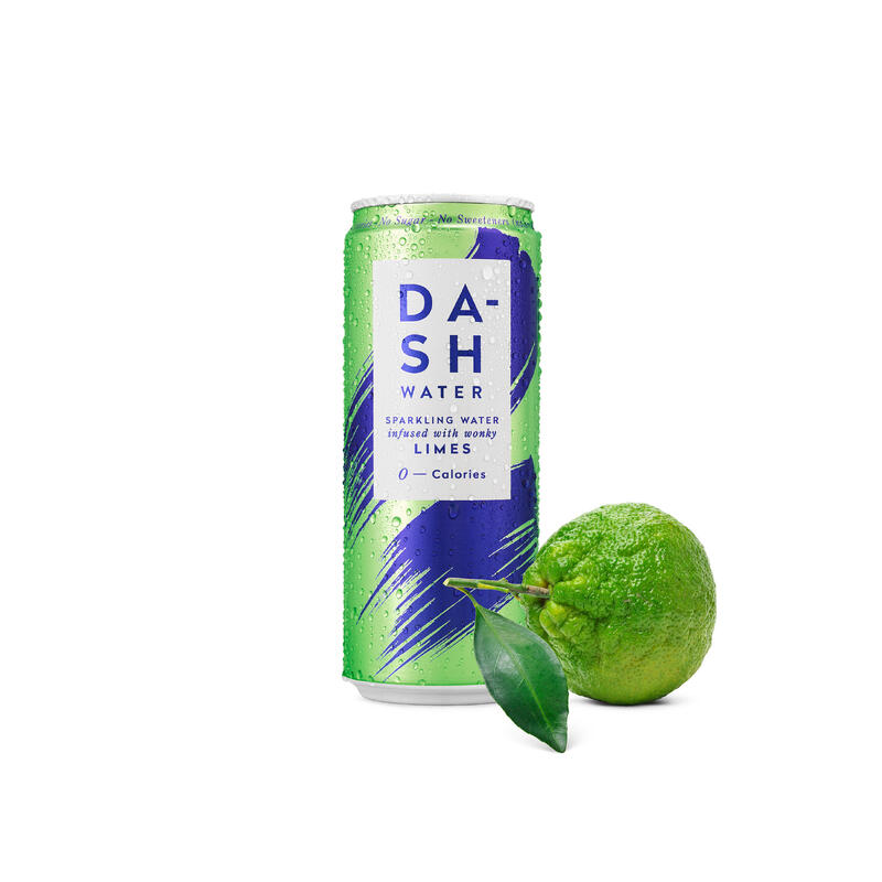 0 Calories Sparkling Water (330ml x 12cans) - Lime
