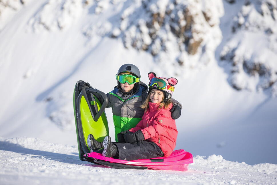 Skibob Gizmo Riders Skidrifter monster pink