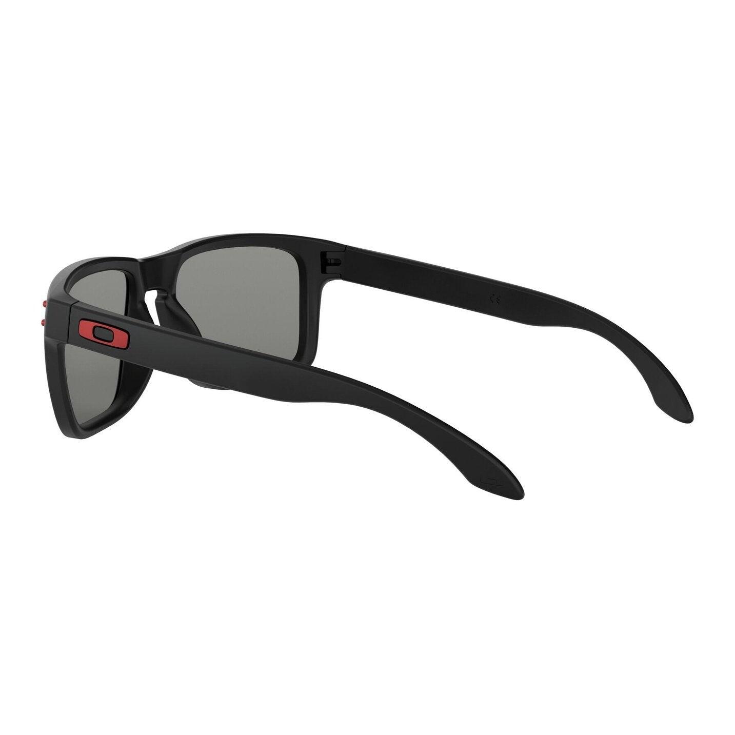 Lunettes de soleil holbrook noir MATTE / RED IRIDIUM - catégorie 3 - OAKLEY 4/7