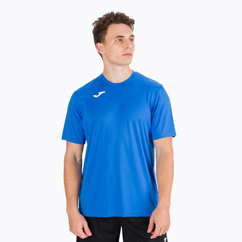 Camiseta Manga Corta Fútbol Hombre Joma Combi Royal