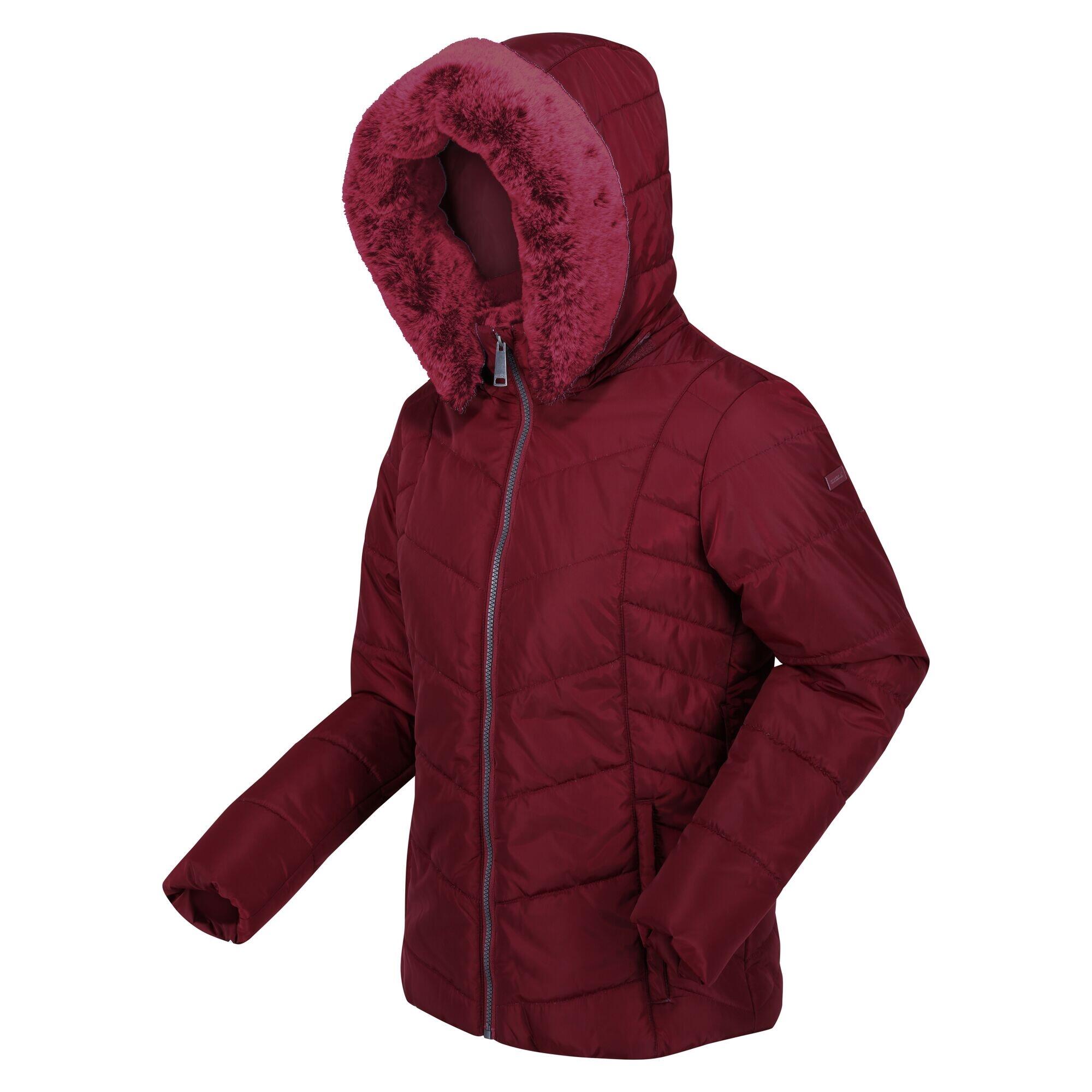 Veste À Capuche WILDROSE Femme (Cabernet) 4/5
