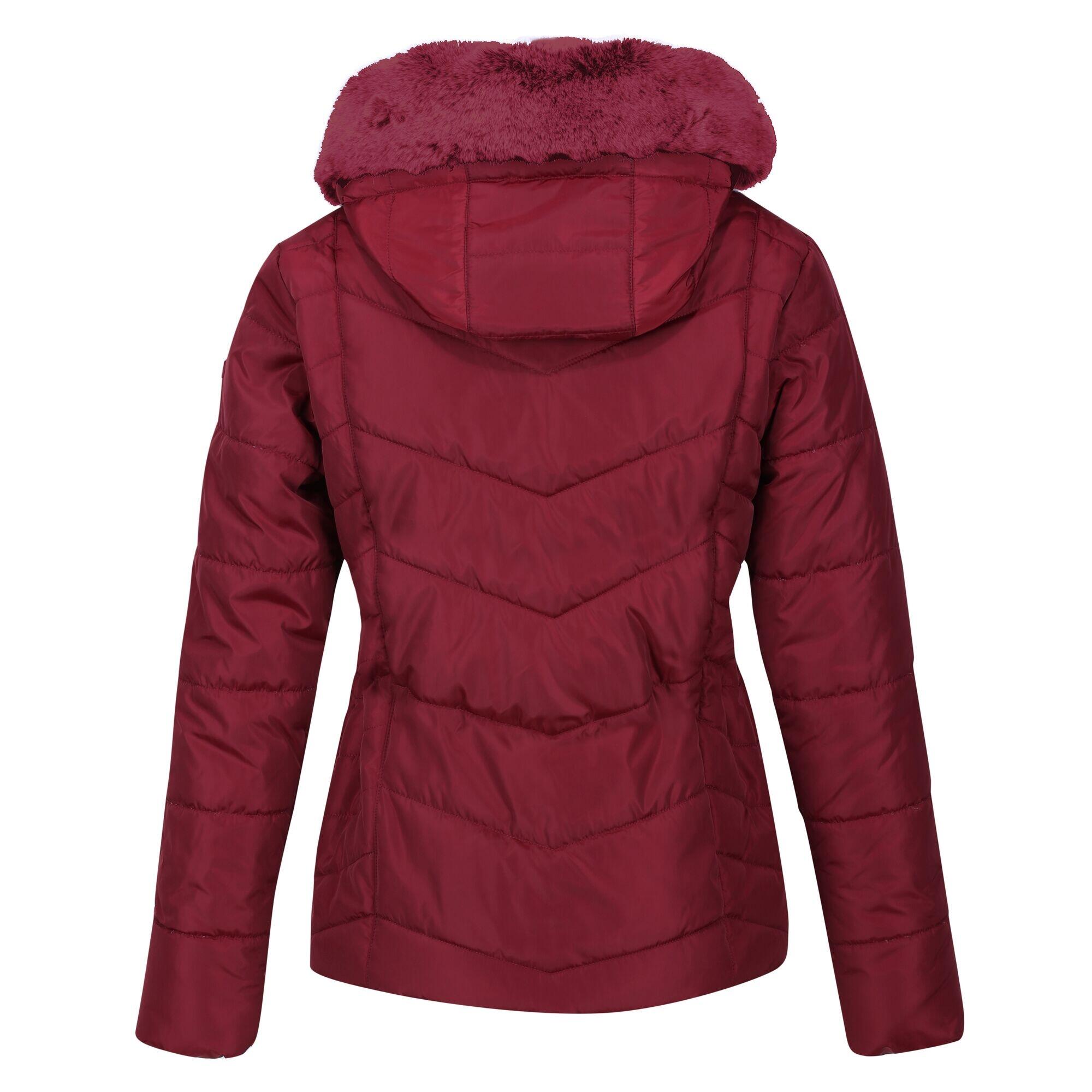 Veste À Capuche WILDROSE Femme (Cabernet) 2/5