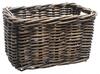 Rotan fietsmand Brisbane Medium 23 liter 39 x 27 x 22 cm - bruin