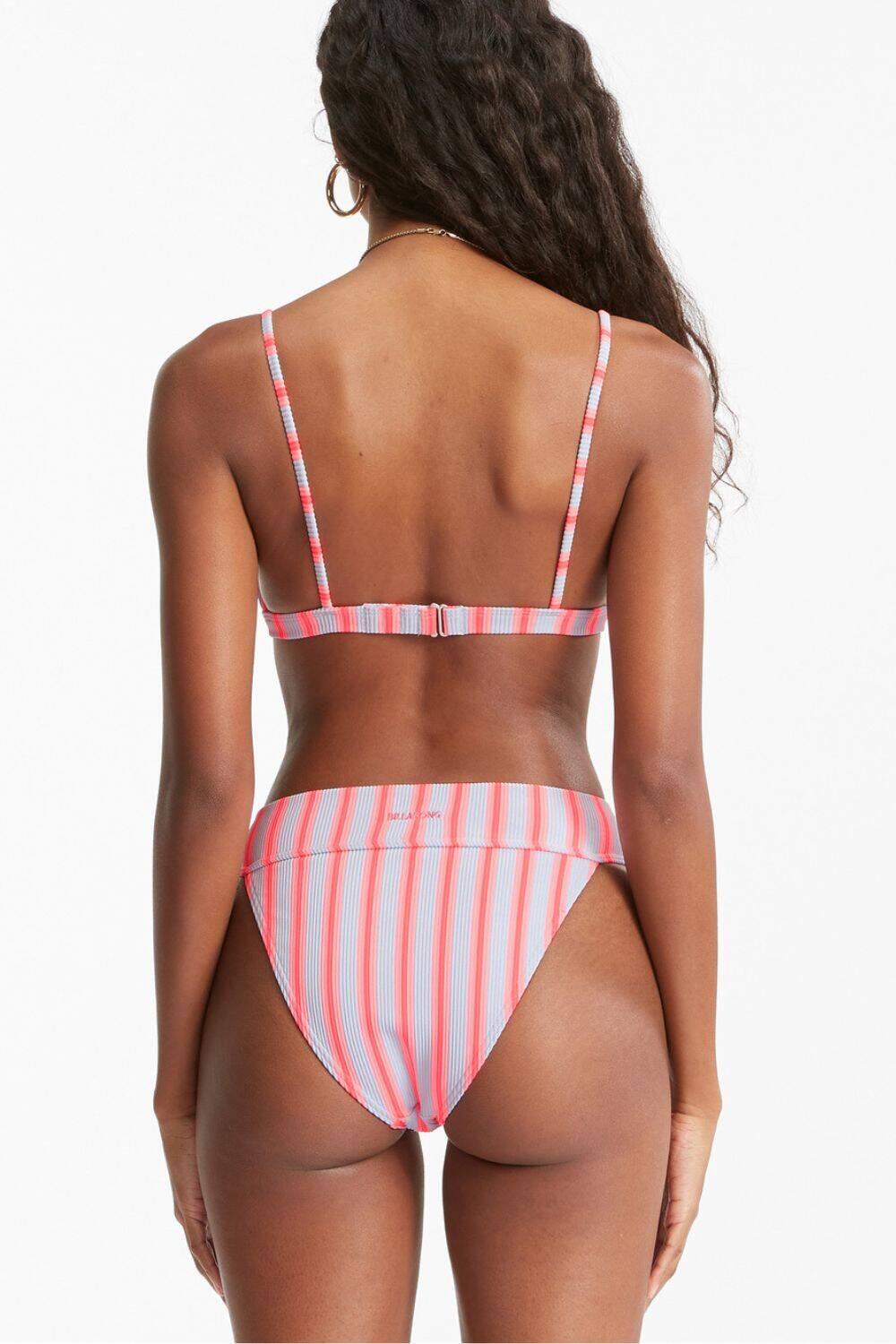 Top de bikini Billabong Surf Stripe Coco Bralette 3/3