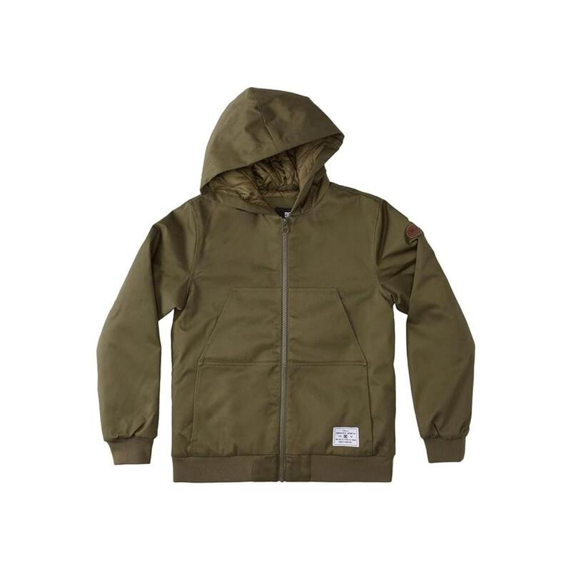 Dc Shoes Hodded Veste d'hiver matelassée pour enfants