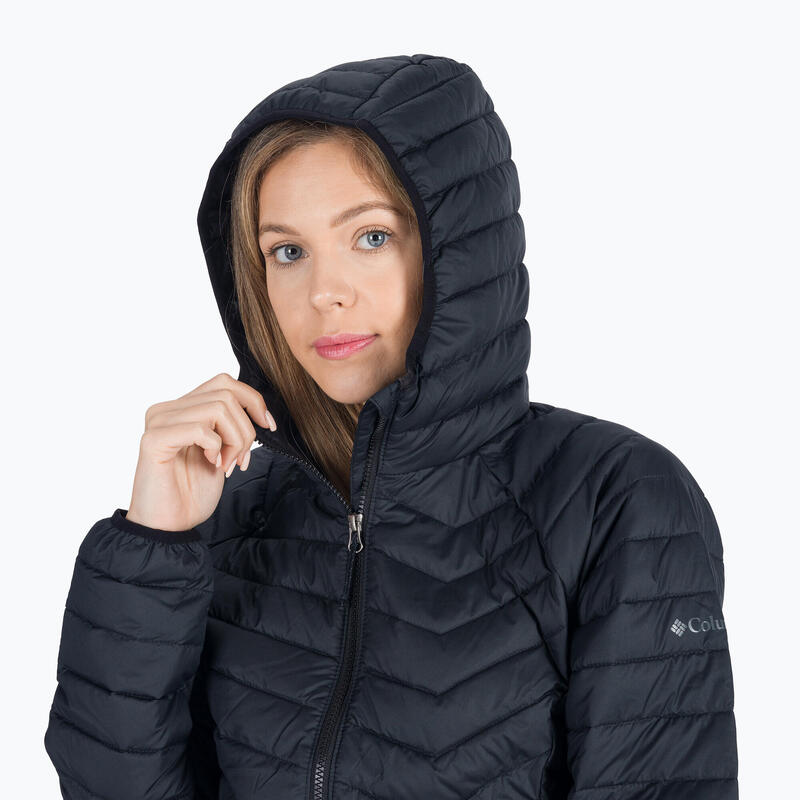 Jacheta de primavara Powder Lite Hooded Jacket - negru femei