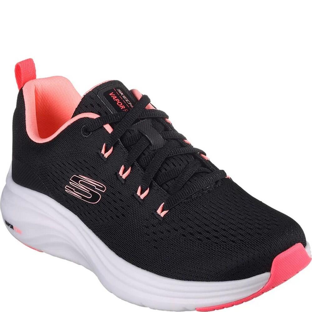 Womens Ladies Fresh Trend Vapor Foam Trainers Black Pink