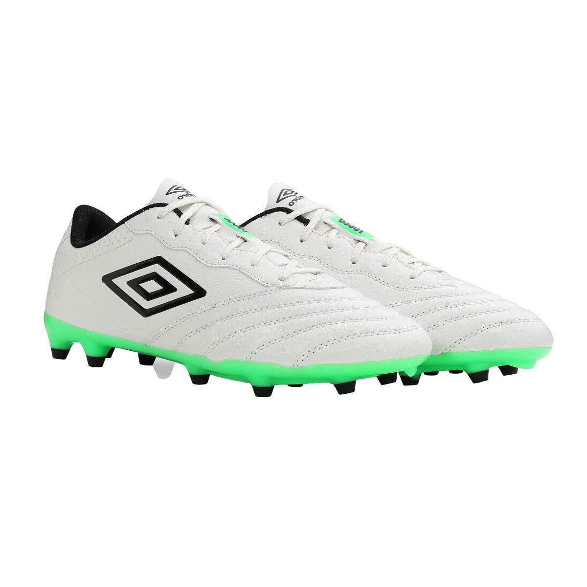 Mens Tocco III Club Leather Football Boots (White/Black/Andean Toucan) 1/4
