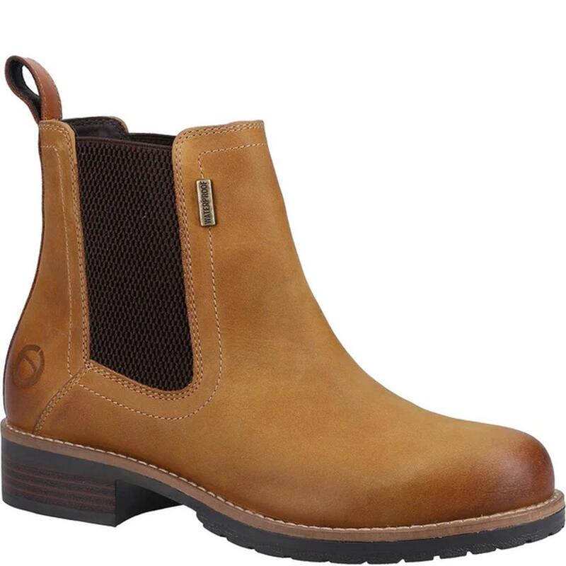 Stiefel "Enstone", Leder Damen Camel