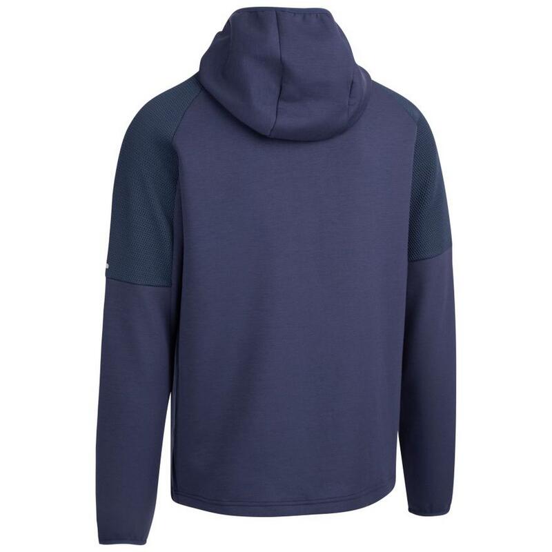 Sudadera con Cremallera Bani Activo para Hombre Marino