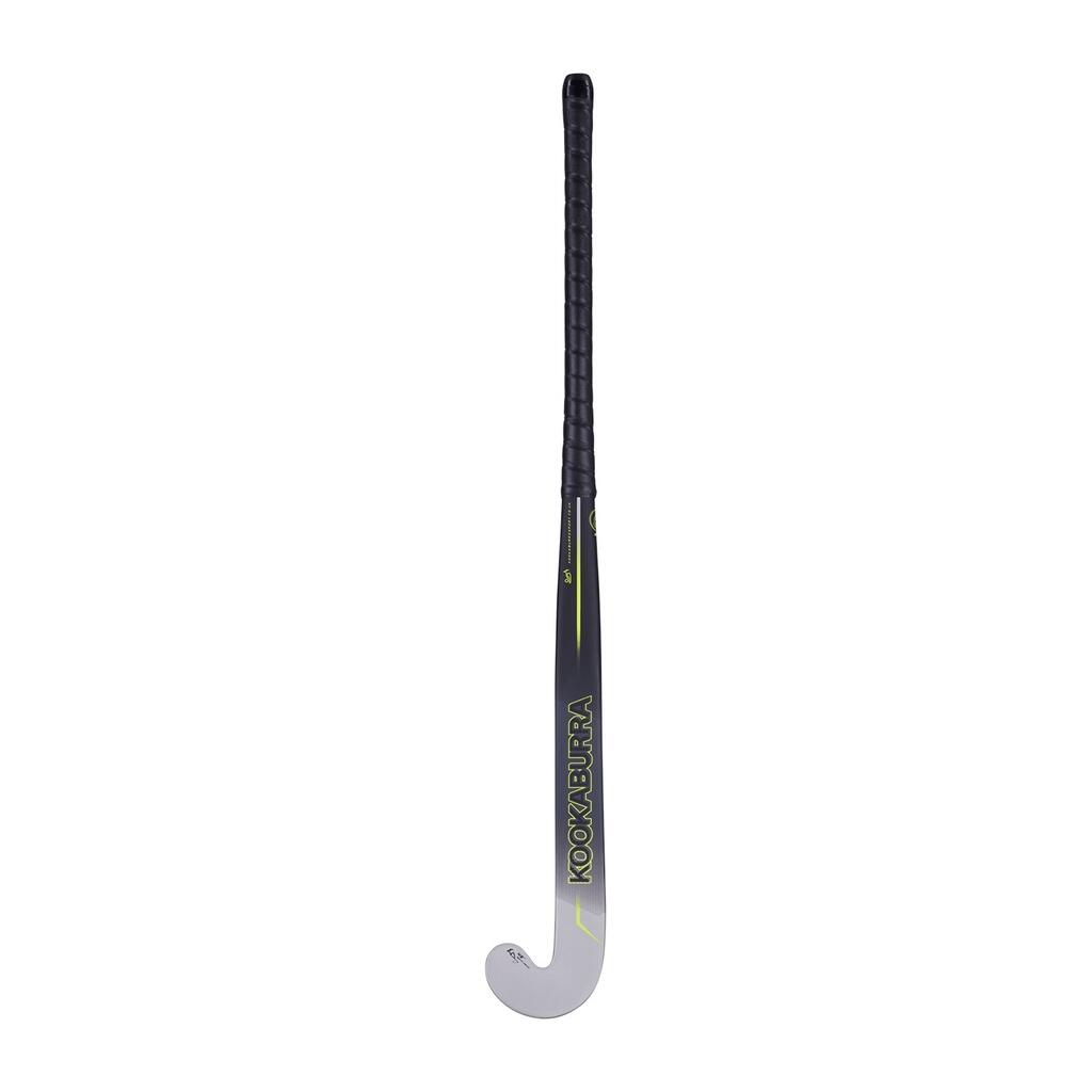 Light Phyton LBow Field Hockey Stick (Black/Grey/Lime) 4/4