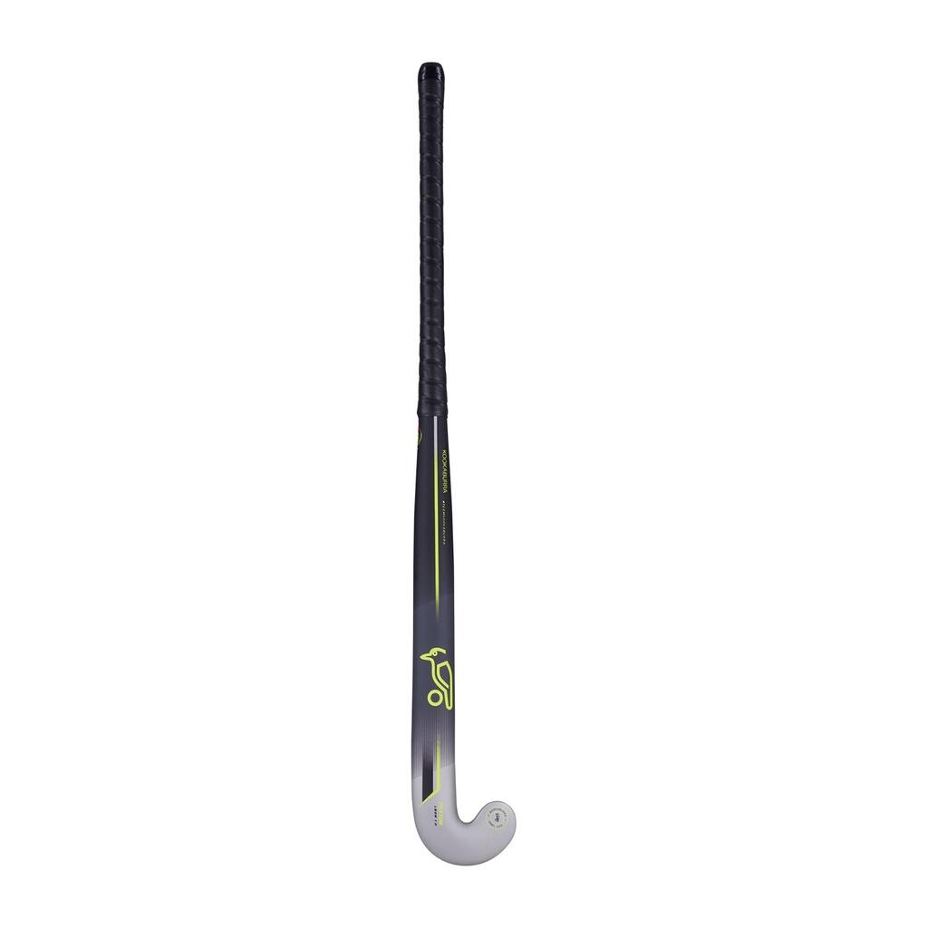 Light Phyton LBow Field Hockey Stick (Black/Grey/Lime) 3/4