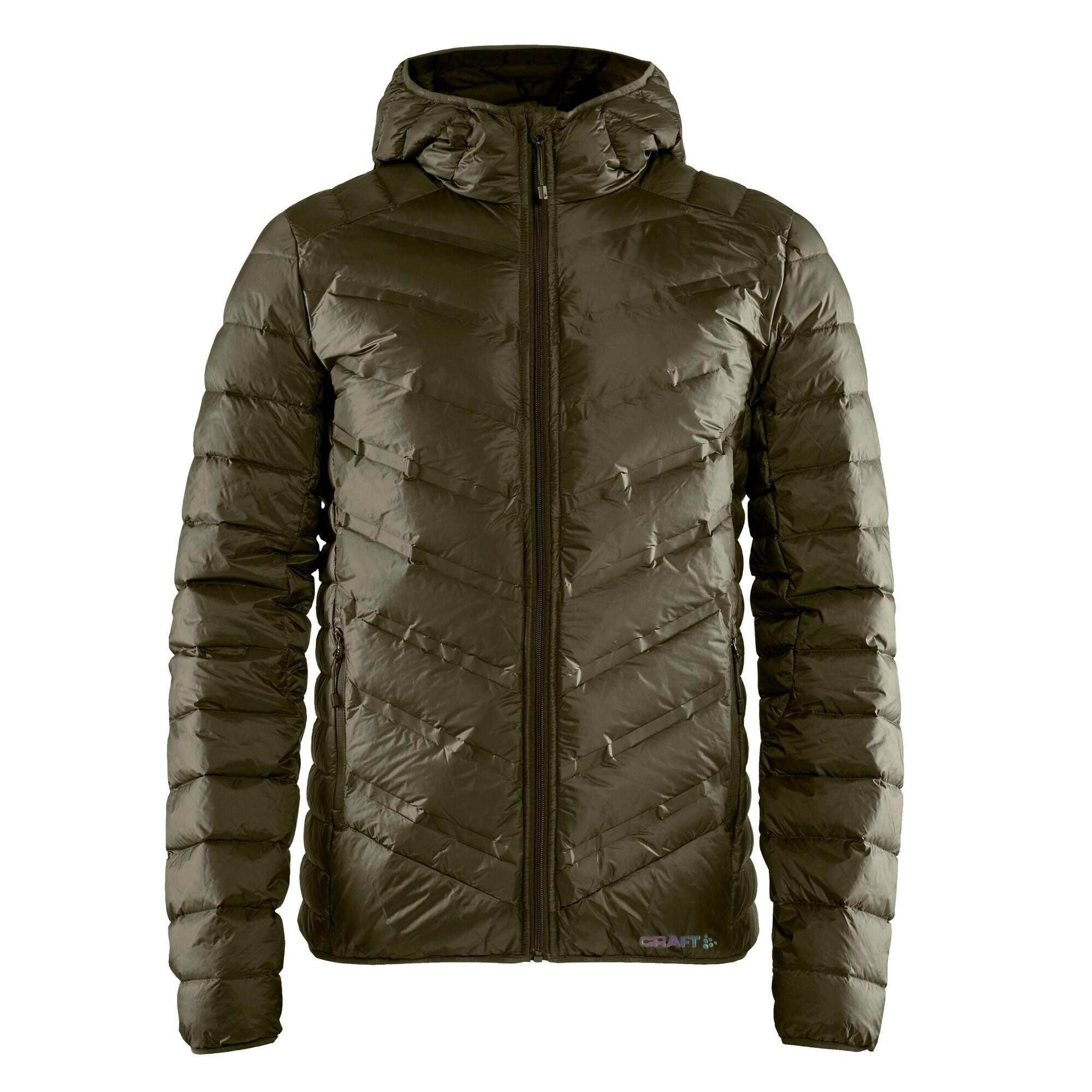Mens Lightweight Down Jacket (Wood) | Decathlon