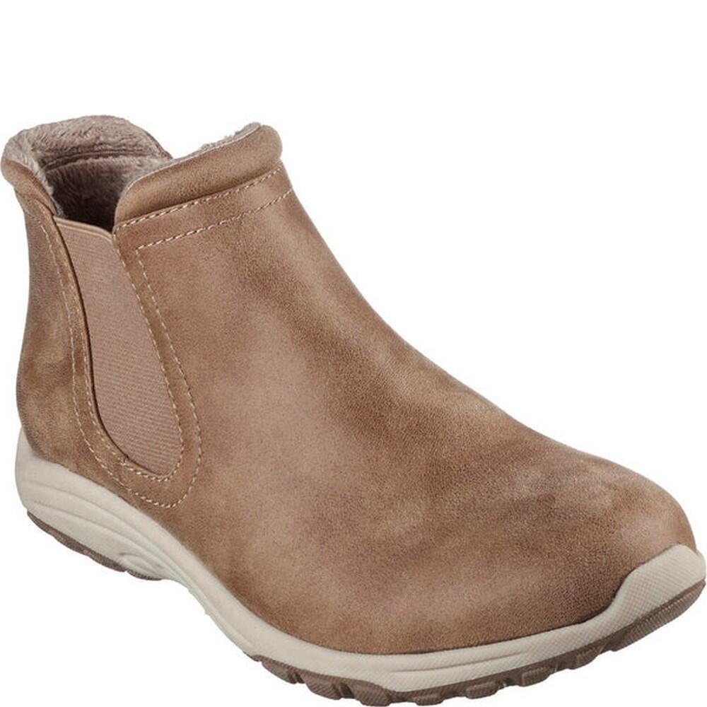 SKECHERS Womens/Ladies Reggae Fest 2.0 New Yorker Chelsea Boots (Mushroom)