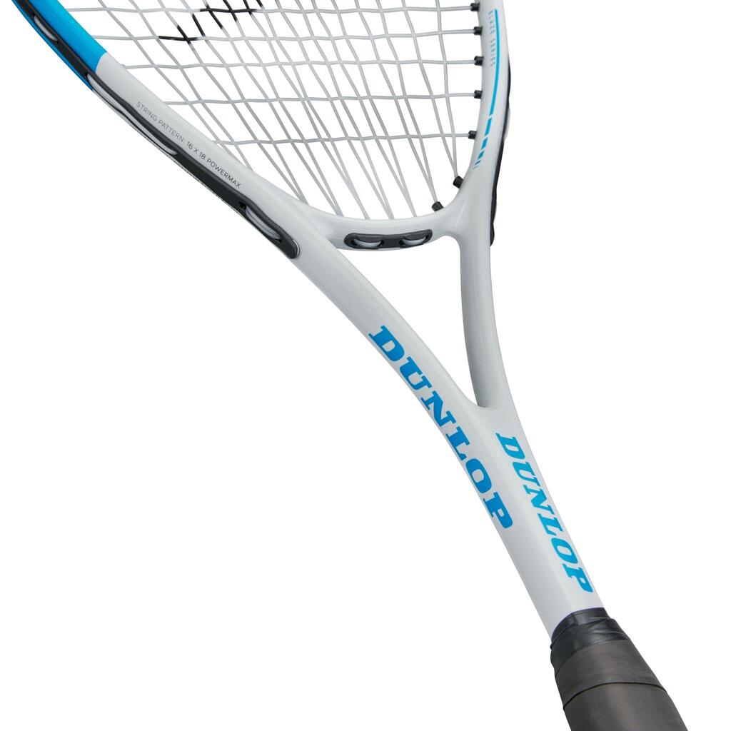 Racchetta Da Squash Dunlop Blaze Inferno Nero Arancio Giallo 3/4