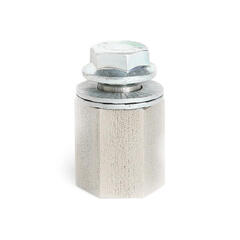 Raccord Remorque Vélo Universel - Adaptateur Attelage Bébé Animal Colis 4.6x3x6cm