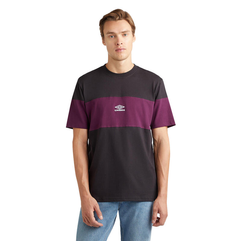 "Walkout" TShirt für Herren Schwarz/Violett