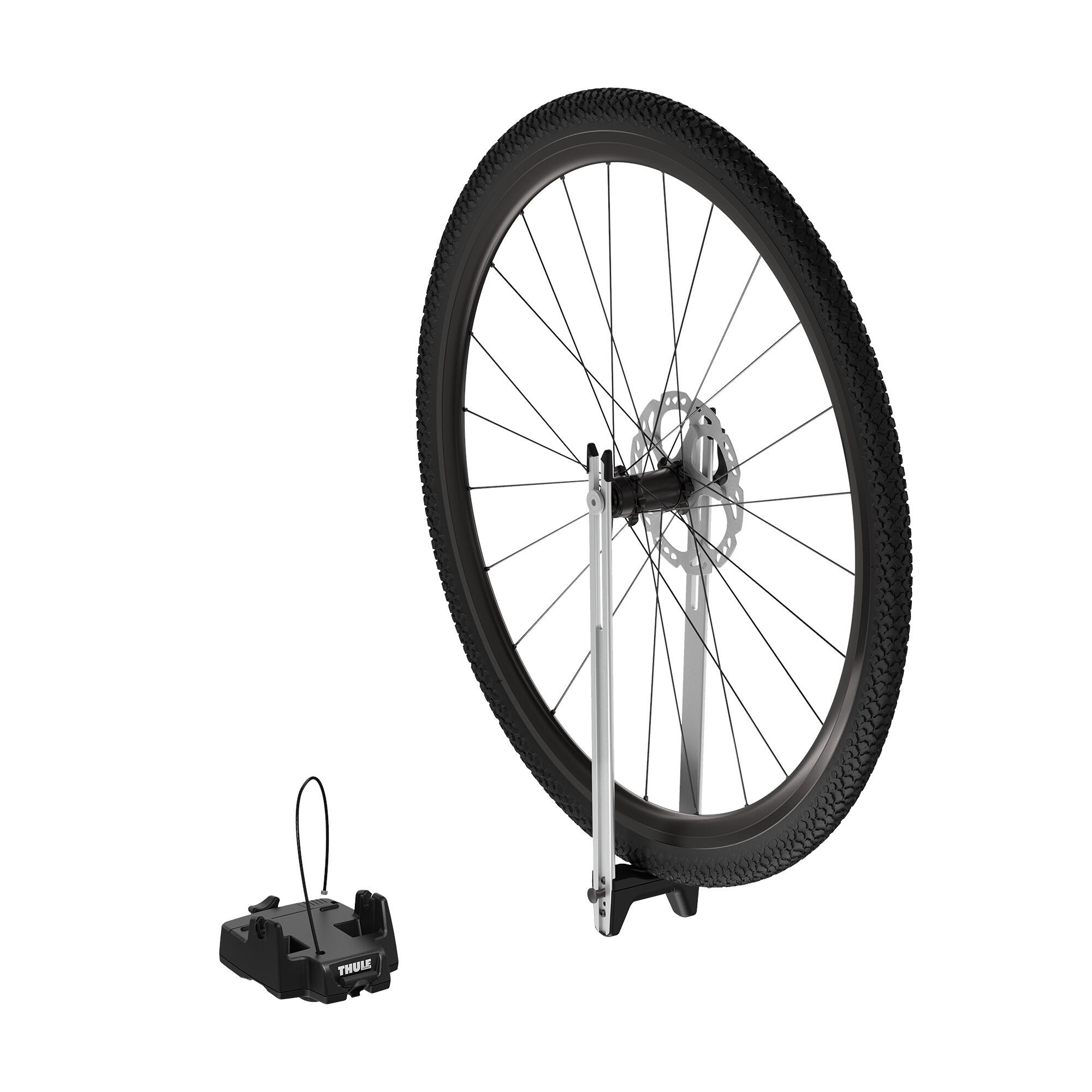 Thule - Porte-vélo De Toit Thule Front Wheel Holder - Porte-vélo - Gris - Taille Unique - Decathlon