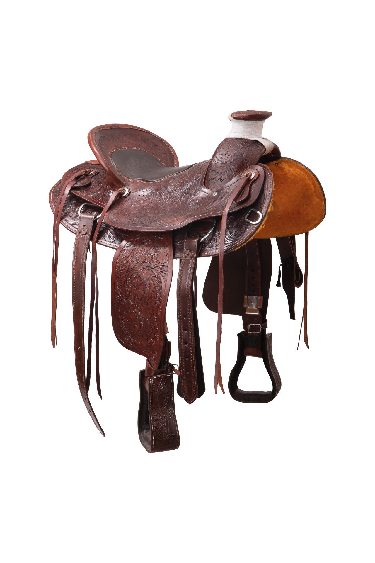 Sella Western professionale Wade Fender Saddle 3/7