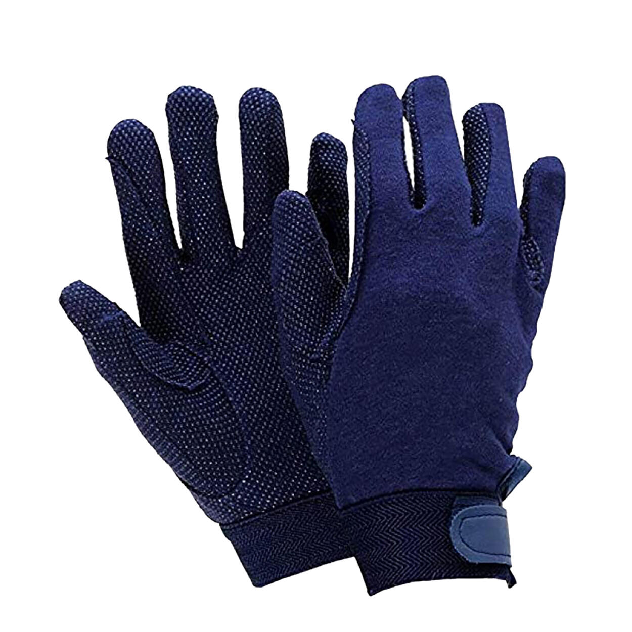 Adults Track Riding Gloves (Navy) 3/4