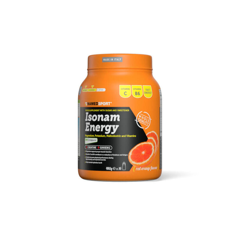 Sportdrank - Isonam Energy - 480 gram - Sinaasappel - Sportdrank