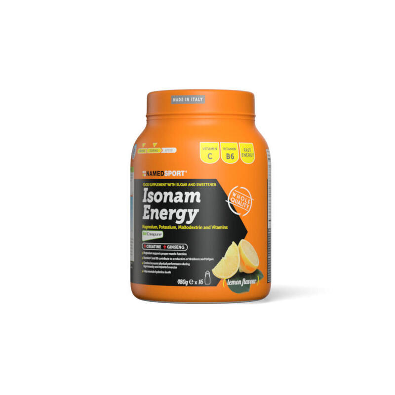 Sportdrank - Isonam Energy - 480 gram - Citroen - Sportdrank