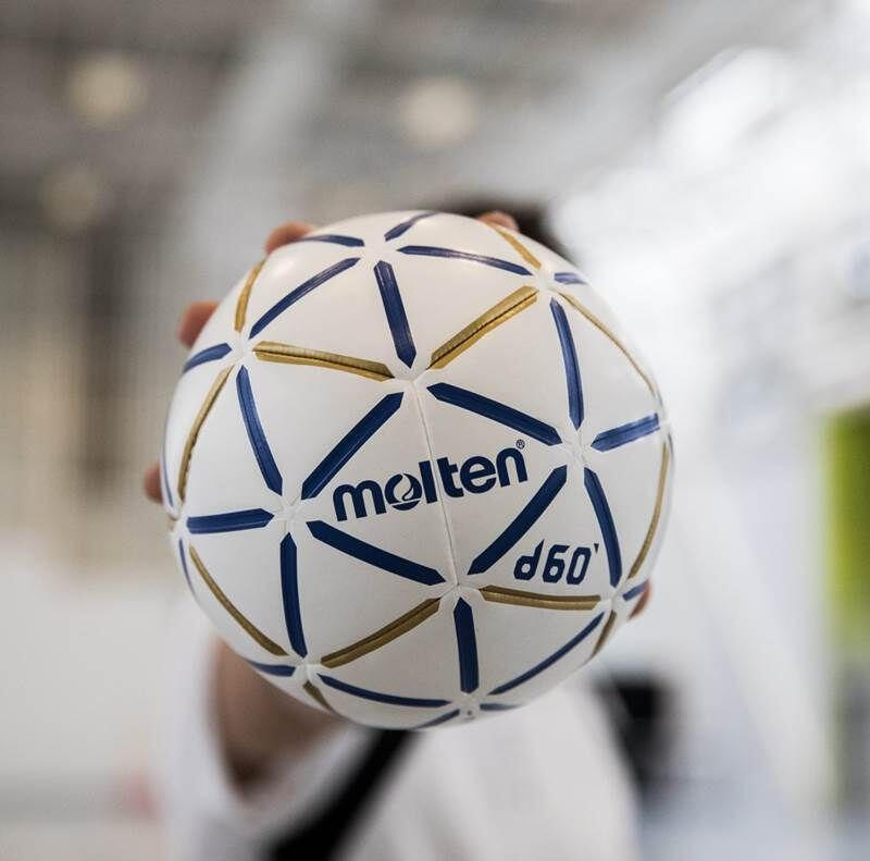 Ballon De Handball Molten D60 Taille 3 - Sans Résine, Grip Optimal - Pour Entraînement Et Match