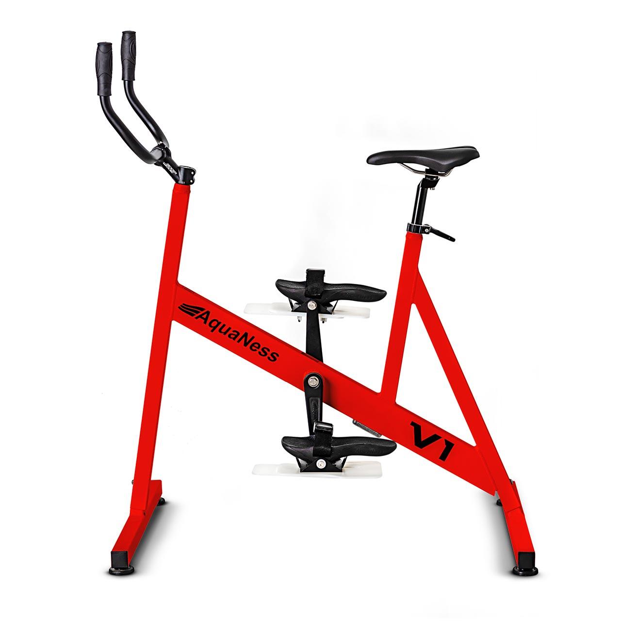 Aquaness - Aquaness V1 - Vélo De Piscine - Aquabike - Rouge - Taille Unique - Decathlon