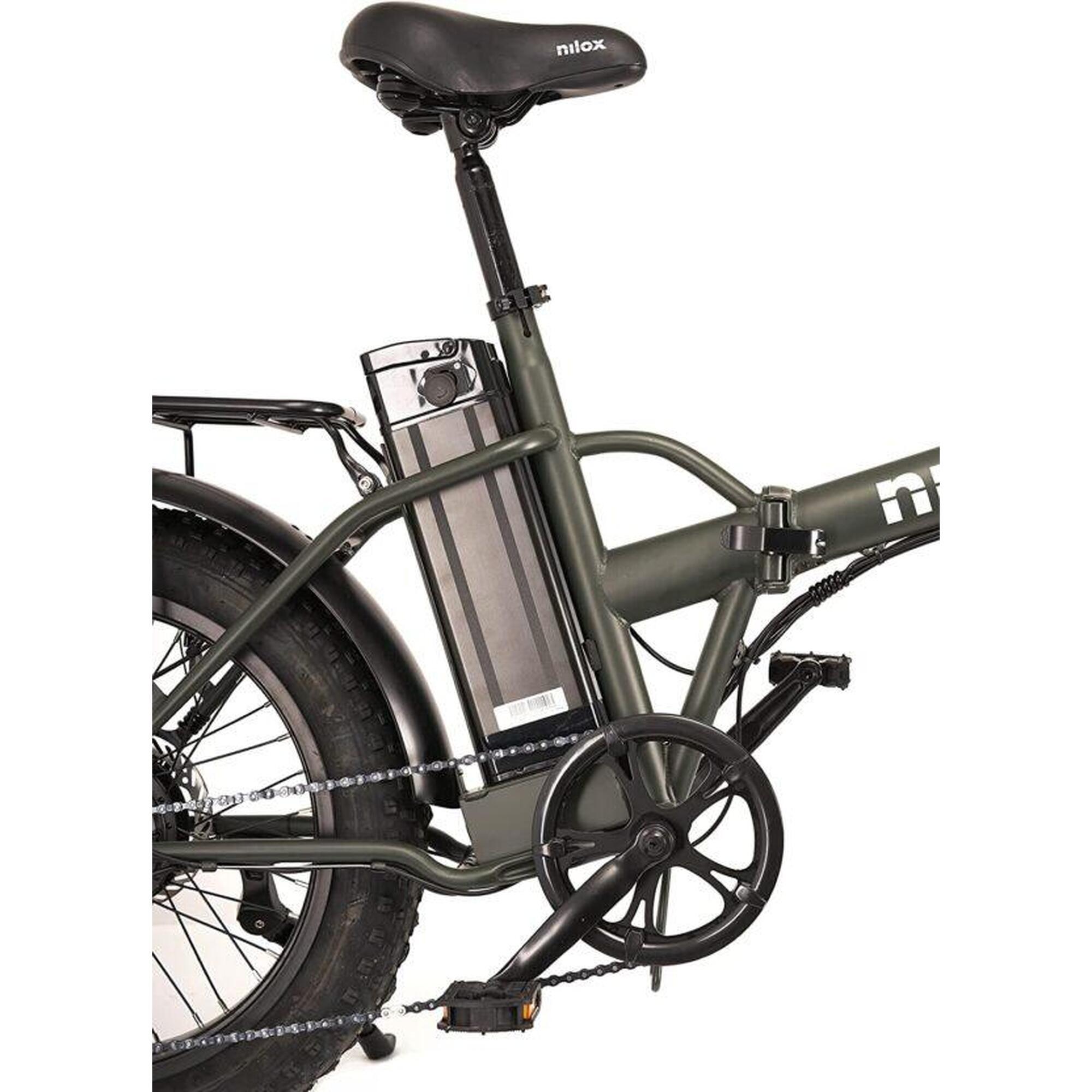 Bici fat bike elettrica Nilox X8 plus unisex adulto