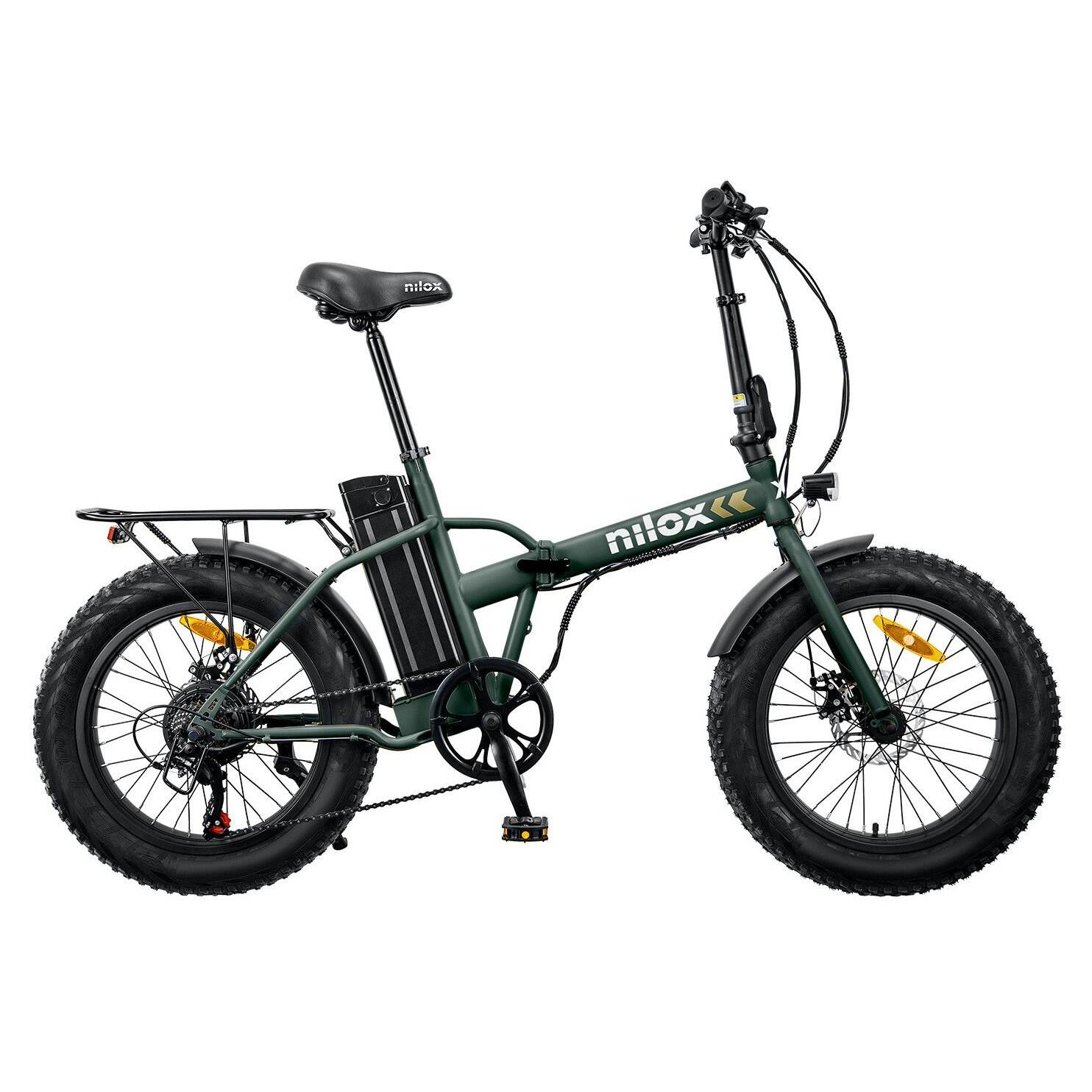 NILOX Bici fat bike elettrica Nilox X8 plus unisex adulto