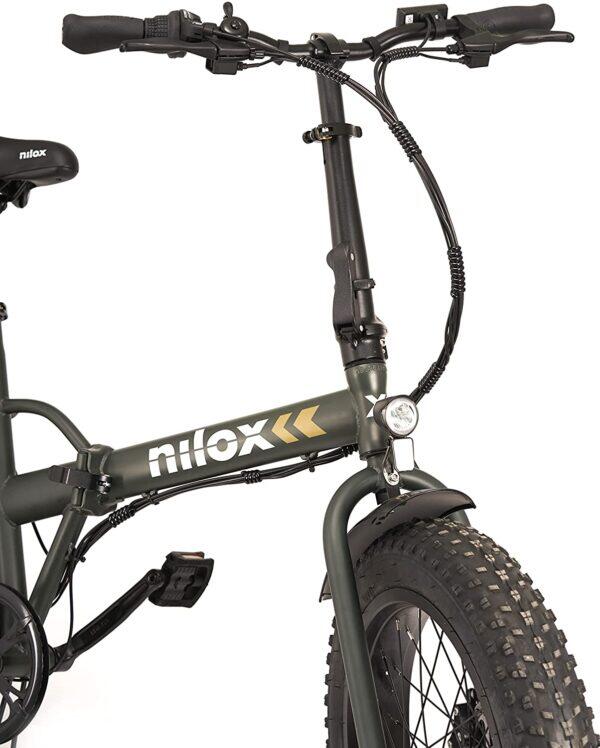 Bici fat bike elettrica Nilox X8 plus unisex adulto 4/7