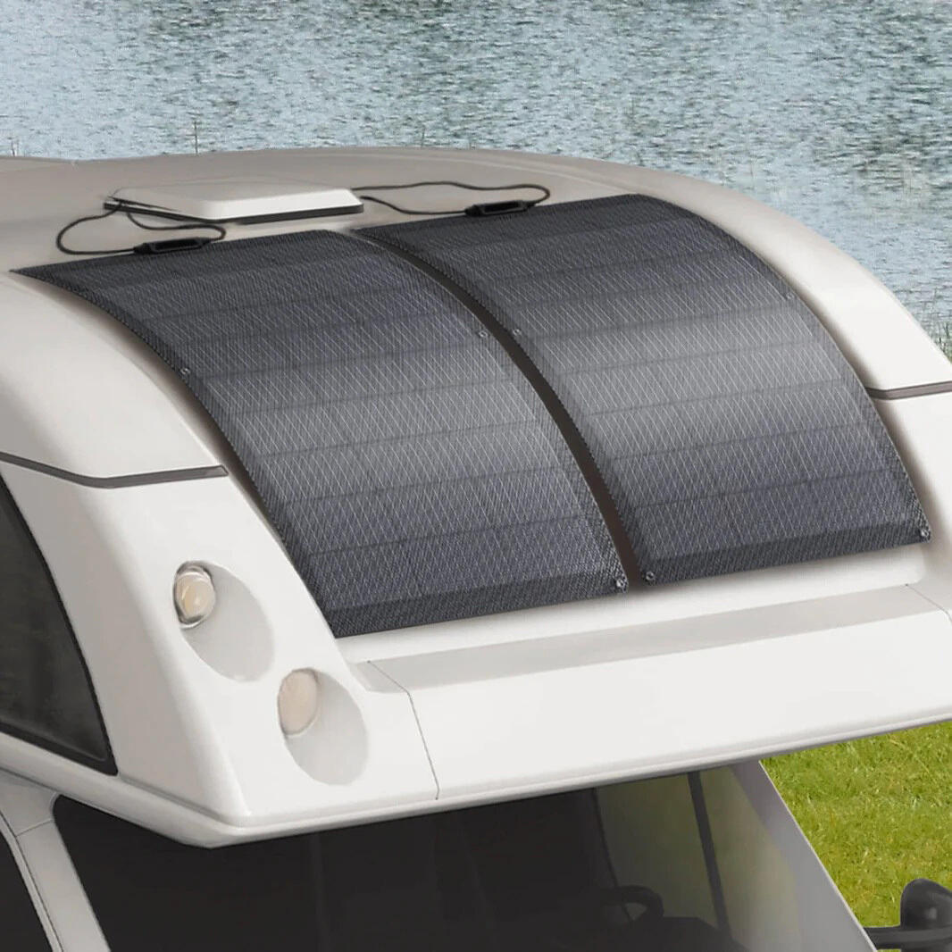 EcoFlow zonnepaneel flexibel 100W 4/5