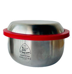 Boite à Manger , lunch box, bento 2 en 1 en Inox