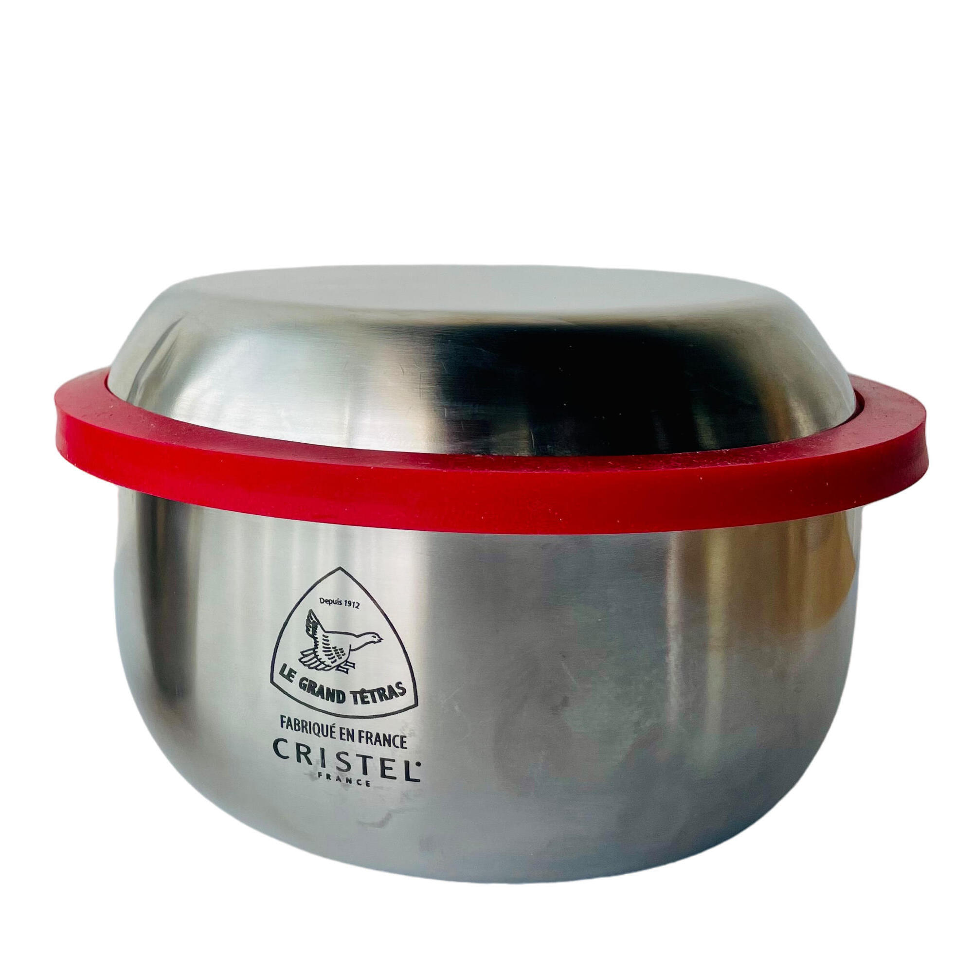 Le Grand Tétras - Boite À Manger , Lunch Box, Bento 2 En 1 En Inox - Popote - Gris|rouge - Taille Unique - Decathlon