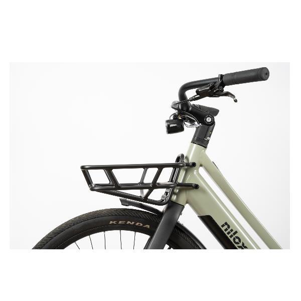 Vélo cargo électrique Nilox C3 vert 250W pour famille 3/7