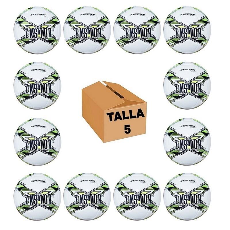 Pack 12 Bola de Futebol Zastor Striker 5F2000 1/3