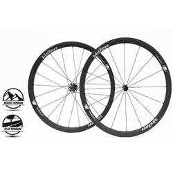 VISION (710-0034191113) PAIR DE ROUES TRIMAX35KB RB SHIMANO11 TLR CLINCHER