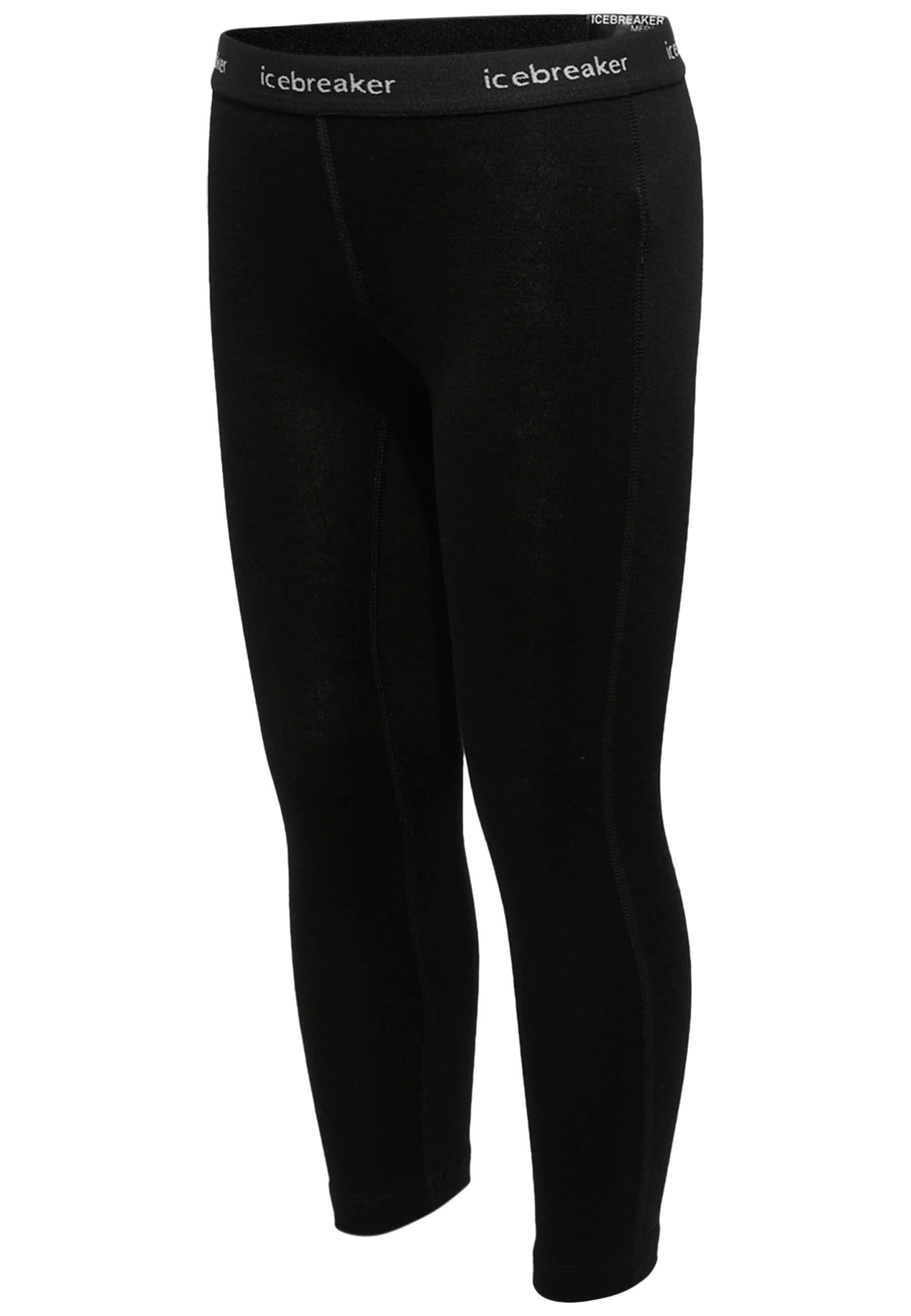 Icebreaker 260 Kids  Thermal Leggings - Black 3/3