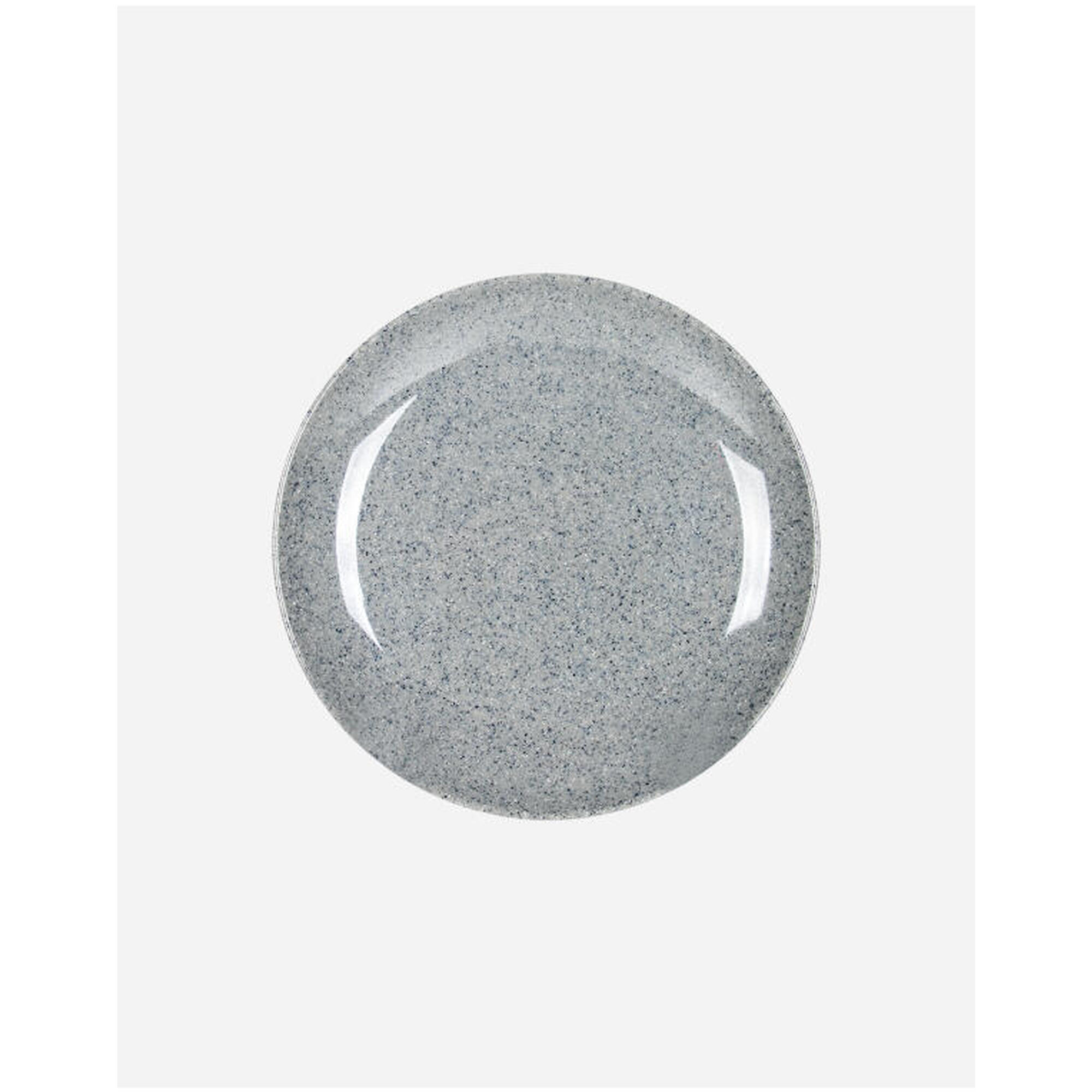 Gimex - Gimex - Solid Line - Vajilla - Granito - Gris - 16 Piezas