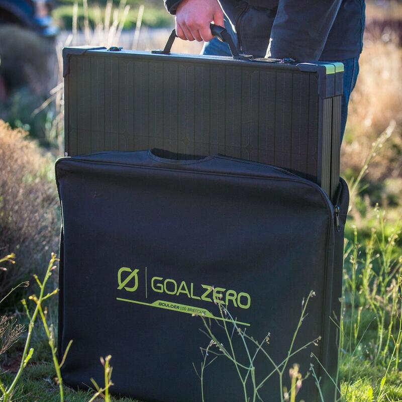 Goal Zero Boulder 100 Briefcase - Zonnepaneel