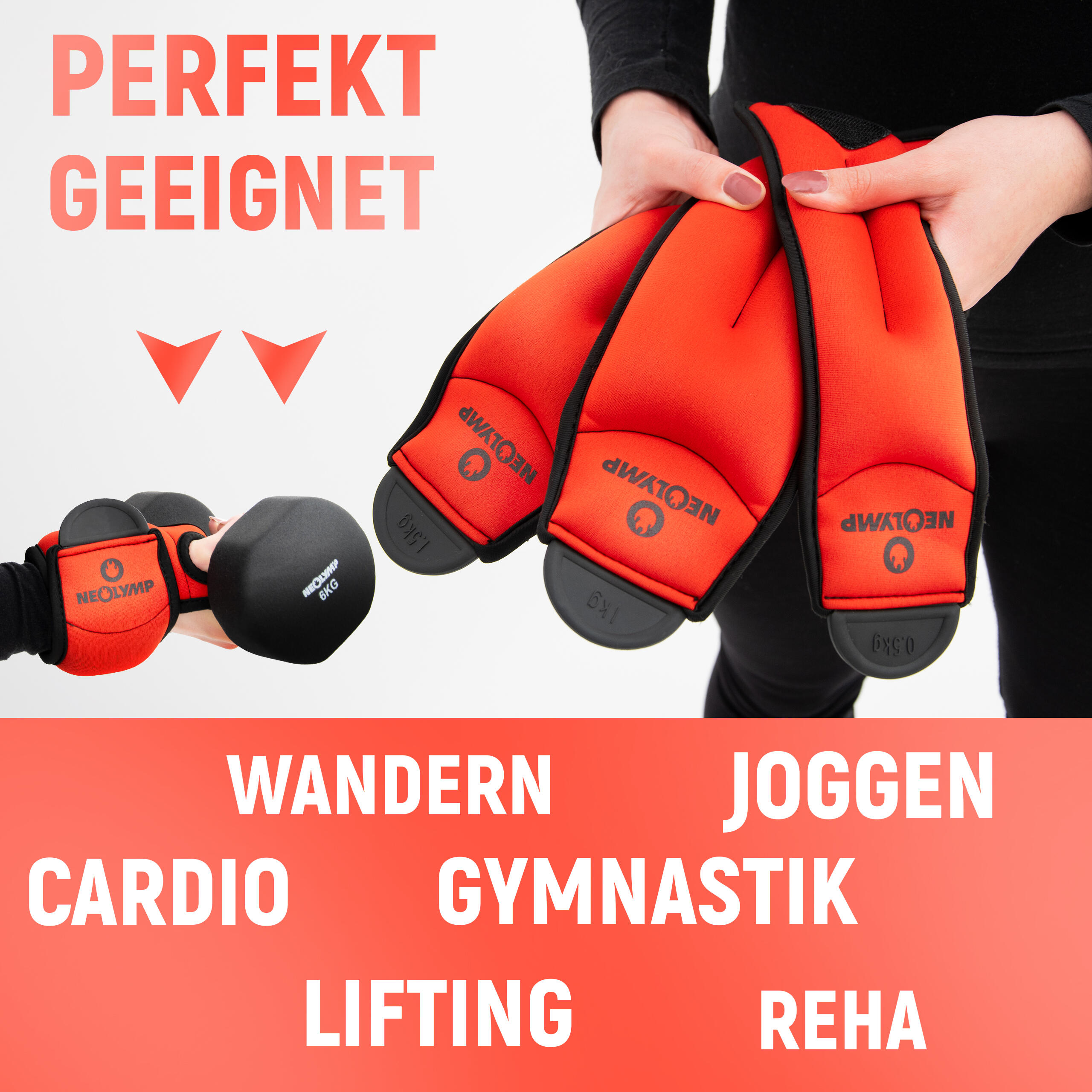 Fitness Gewichtsmanchetten Hand – Ideaal voor Cardio & Revalidatie, 1,5 kg 5/7