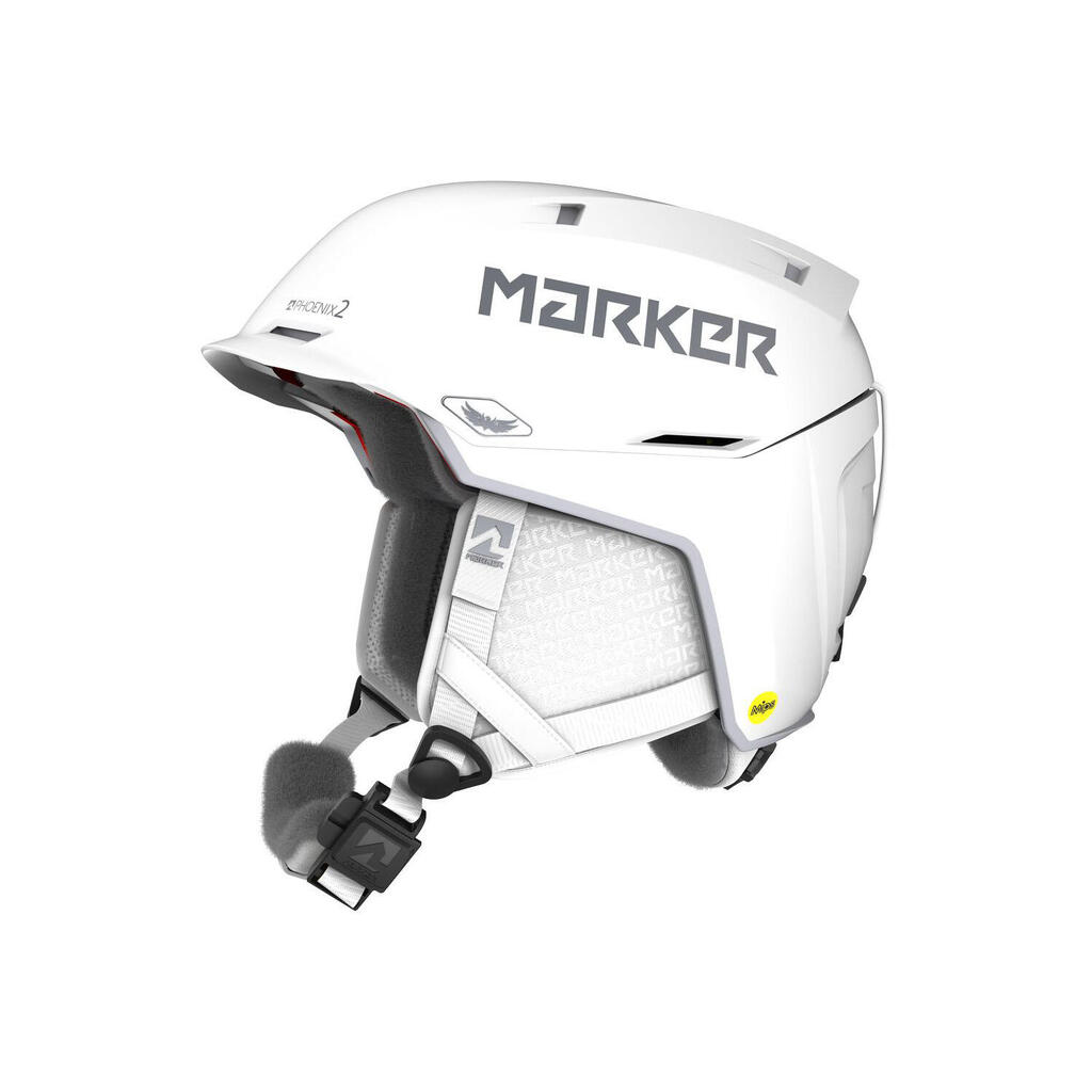 Marker Phoenix 2 Mips Women's White Ski/Snow Helmet