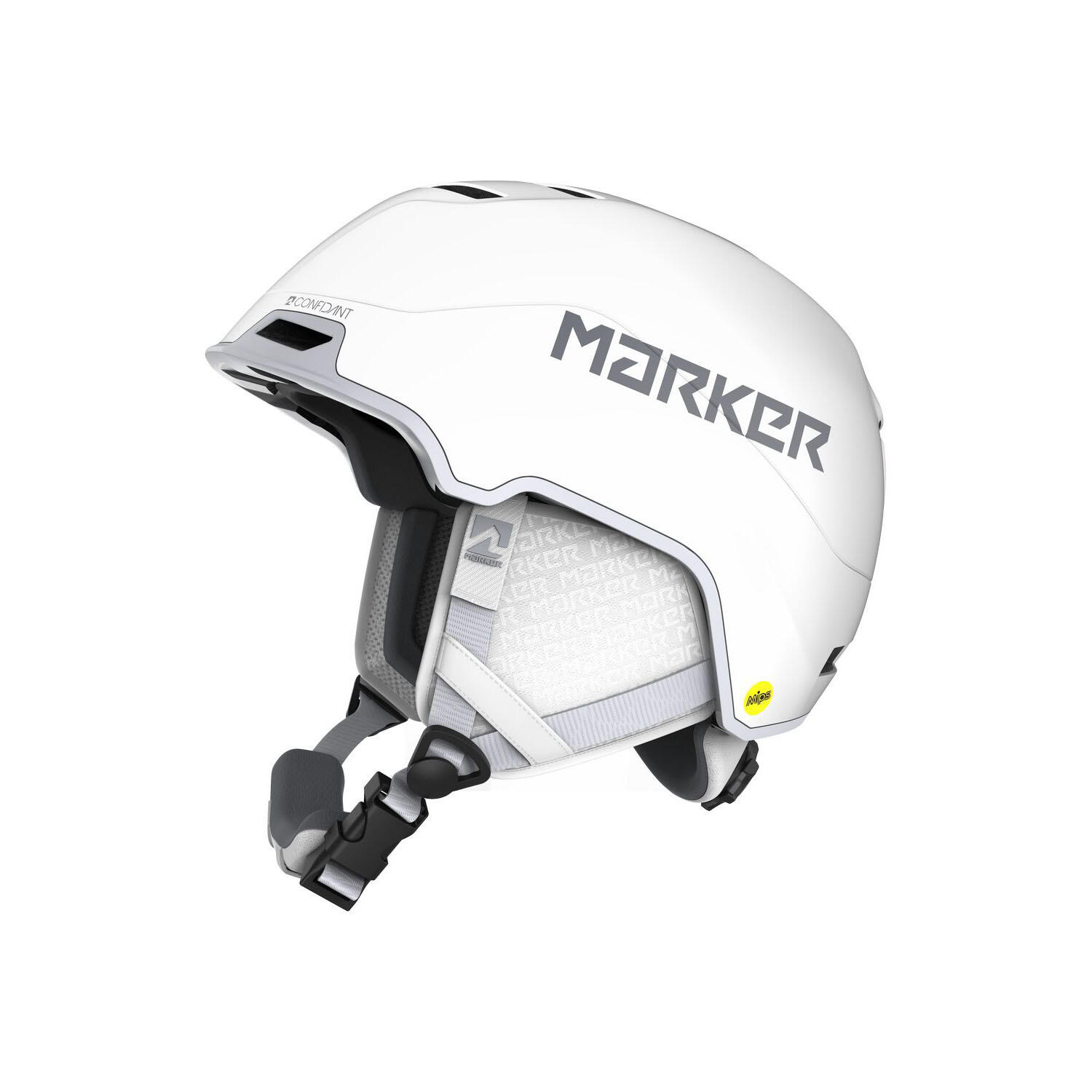 Marker - Casque De Ski/snow Confidant Mips Femme - Casque - Blanc - 40 M - Decathlon