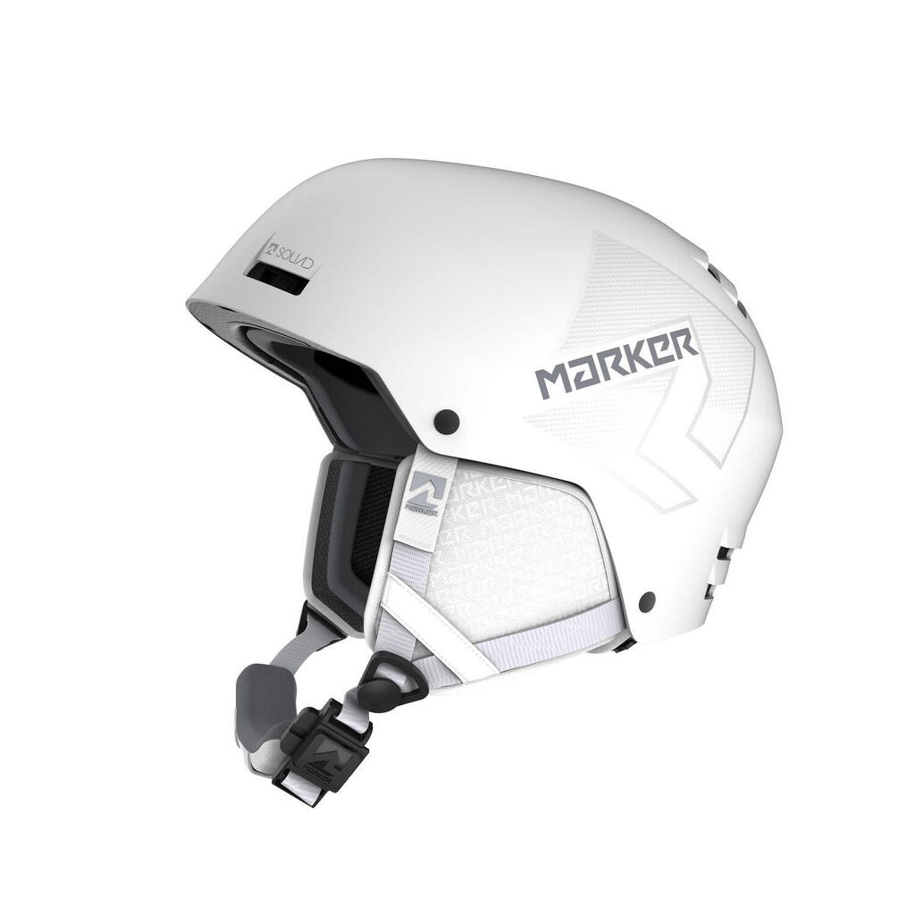 Marker Squad Women's White Ski/Snow Helmet