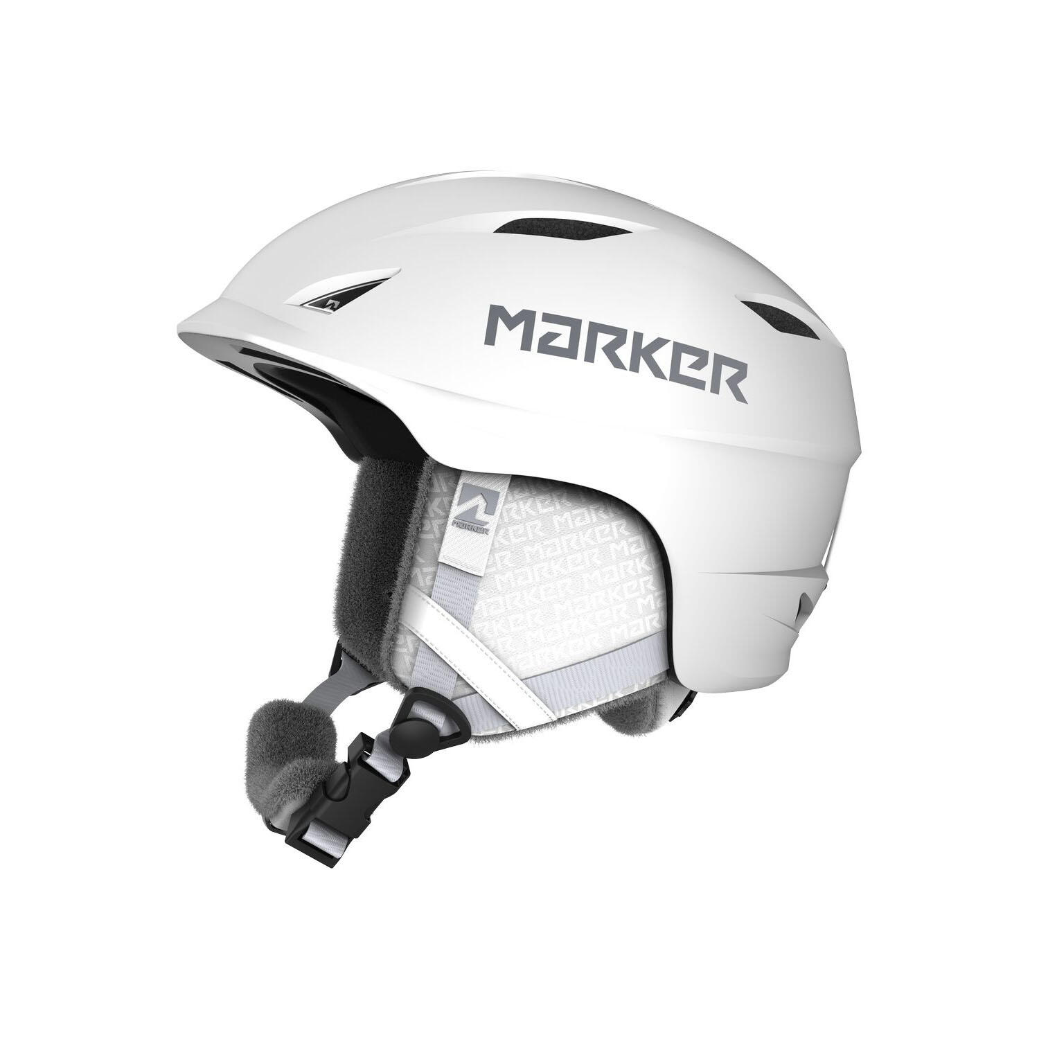 Marker - Casque De Ski/snow Companion W Femme - Casque - Blanc - S - Decathlon