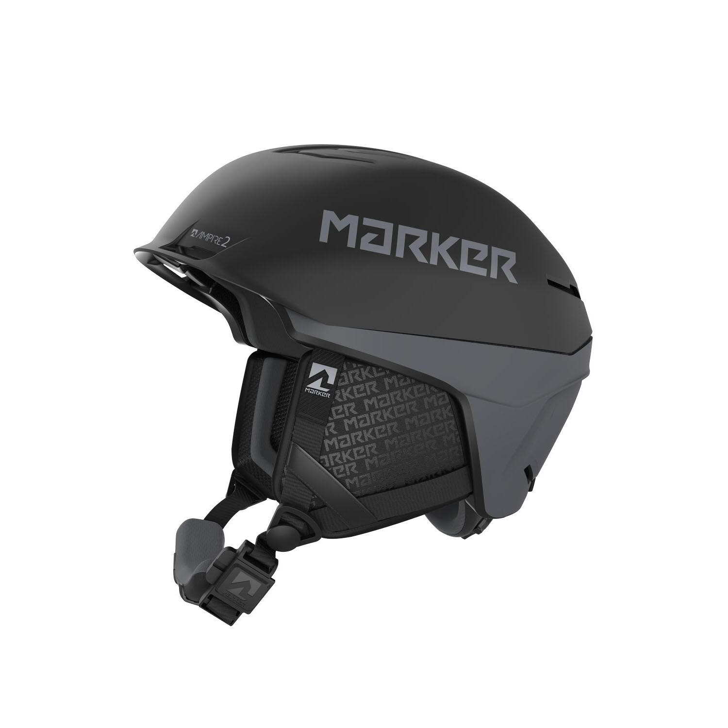 Marker - Casque De Ski/snow Ampire 2 Homme - Casque - Noir - 42 M/l - Decathlon