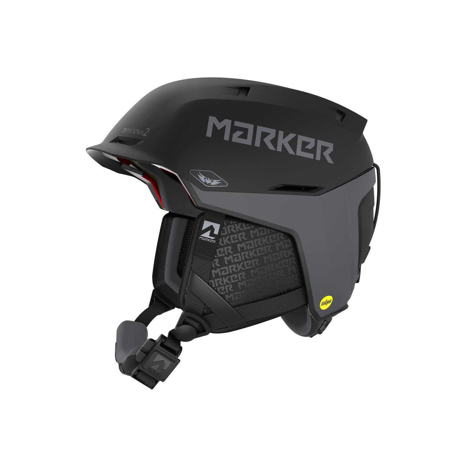 Marker - Casque De Ski/snow Phoenix 2 Mips Homme - Casque - Noir - 40 M - Decathlon