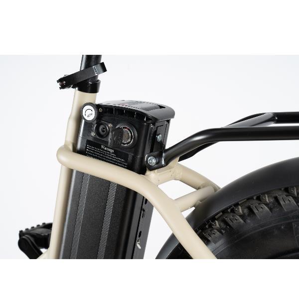 Bici fat bike elettrica Nilox X9 crema unisex adulto